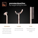 NuDerma Professional Skin Therapy Wand - Portable Skin Therapy Machine with 6 Neon & Argon Wands – Boost Your Skin – Clear Firm & Tighten