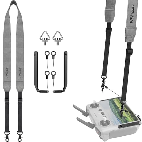 FPVtosky Balance Lanyard for DJI RC/RC 2 Controller, Lanyard Neck Strap for DJI Flip/Mini 4 Pro/Mini 3/Mini 3 Pro/Air 3S/Remote Controller Accessories [Not for RC pro]