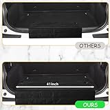 Tinideya Large Bumper Guard for Cars 41 x 25 Inches Rear Bumper Protector Foldable Universal SUV Trunk Mat for Preventing Scratches While Unloading and Loading, Black