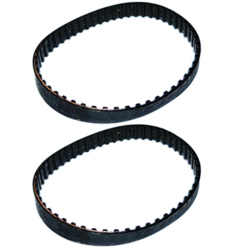 HASME 104217 Vacuum Cleaner Drive Belt Replacement for ProTeam Fits for ProForce 1500 1500XP 15XP 1200XP HEPA and 1500XP HEPA Upright, 2-Pack