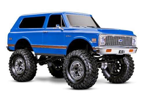 Traxxas 92086-4 - TRX-4 1972 Chevy K5 Blazer High Trail 1/10 4WD Crawler, Blue