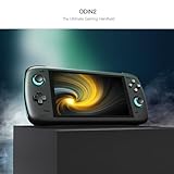 AYN Odin 2 Android Handheld Gaming High-Performance Retro Game Handheld with Snapdragon 8 Gen 2 Octa-core CPU, Adreno 740 GPU, 6" 1080p Screen, Wi-Fi 7, Android 13 (Cold Grey, Pro 12+256GB)