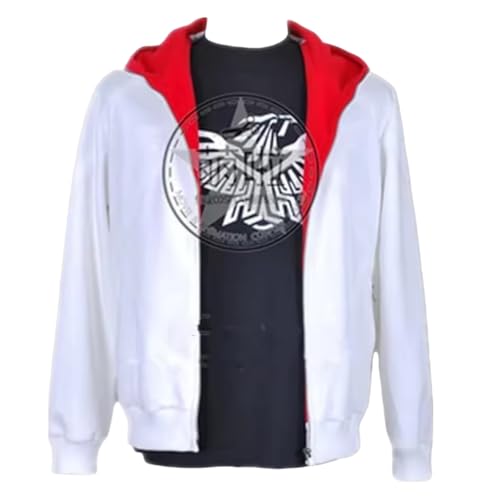 Desmond Miles Costume Cosplay Halloween Carnival Suit Custom Made Halloween Costume Jacket+T-Shirt ﻿ (Male M) Multicolor