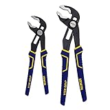 IRWIN Tools VISE-GRIP GrooveLock Pliers Set, V-Jaw, 2 Piece, 2078709