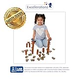 Excellerations Tree and Squirrel Blocks Toy for Kids and Young Learners, Set of 46