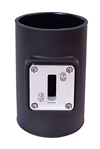 Airaid 9641 Mass Air Flow Tube 4 in. OD Tube w/Hitachi Mass Air Flow Adapter Plate PN[9700] Mass Air Flow Tube