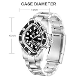 ILLIMITE Melting Automatic Watches for Men Japanese Miyota 8215 Self-Winding Mechanical Movement Women Watch Waterproof Stainless Steel Art Surrealist Wrist Watches Pea001