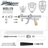 Master Airbrush Model G79 All-Purpose Precision Fixed Dual-Action Trigger Style