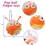 30 Pack Animal Pop Balls Party Favors for Kids,3D Pop Balls Fidget Toys,Birthday Gifts for Boys & Girls,Goodie Bag Stuffers,Pinata Stuffers Filler,Carnival Prizes,Treasure Box Toys,Kids Prizes