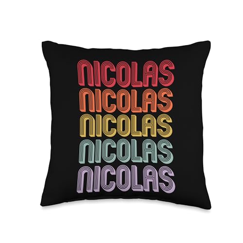 Nicolas Throw Pillow