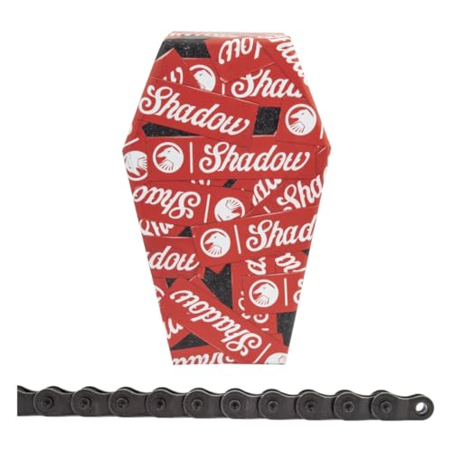 THE SHADOW CONSPIRACY Interlock 1/8" Durable Adjustable Half-Link Bike Chain V2 Compatible with 8T Driver & Up, Black