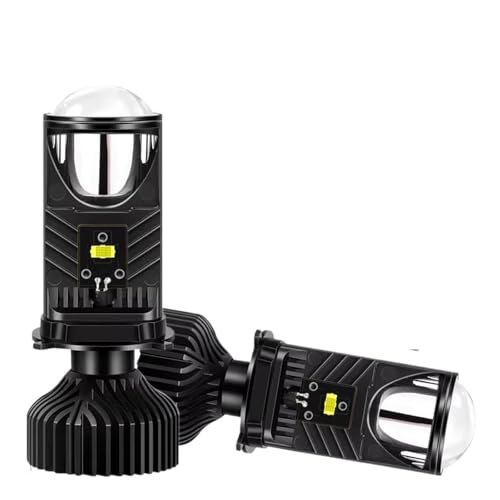 LDLTEGRM H4 LED Projector Lens 400000LM 800W Mini Car Headlight Bulbs - CSP Chip High Low Beam Canbus Turbo Light 12V 24V