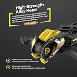 SpeedyBee Mario 5 DC Advanced Version FPV Drone Frame - 227mm Wheelbase, Lightweight Design, CNC Aluminum Alloy Head, Compatible with DJI O3 Air Unit, Ideal for Cinematic and Freestyle Flying