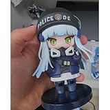 Kakavasha 12.5cm Girls Frontline HK416 Figure PVC Statue Figures Action Figure Model for Home Office Desk Decorative Ornaments