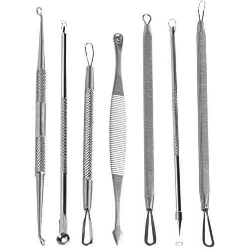 Dr. Pimple Popper Comedone Extractor - Blackhead Removal Tools, Acne Treatment, Pimple Popping Tools & Lancet