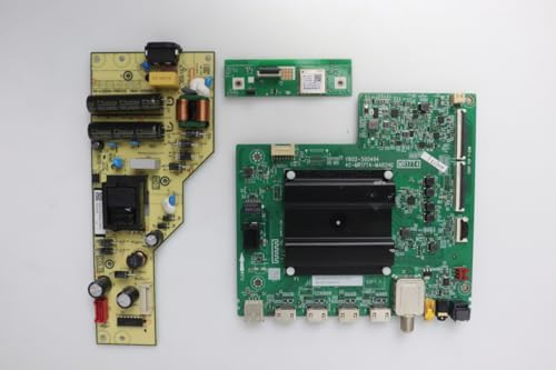 Television Repair Kit for TCL 55S451 with TV Main Board + Power Supply + TCon + Cables