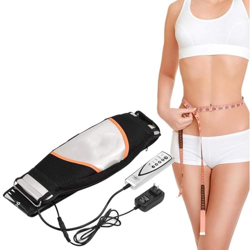 PODEC Electric Weight Lose Belt, Waist Trimmer Slimming Heating Belt with Vibrating and Heating Function, Effectively Weight Losing, Fat Burner for Weight Loss Burning Fat on Belly