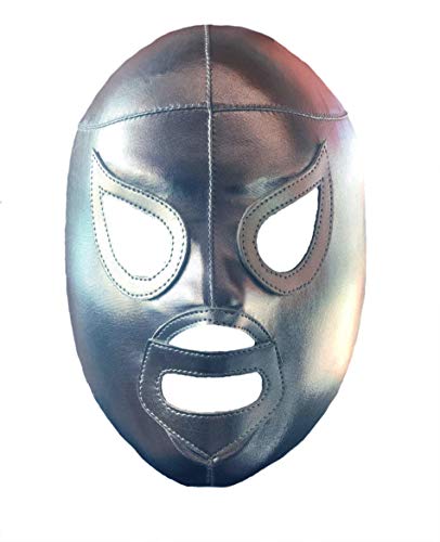 EL HIJO DEL SANTO Mask - Adult Mask - From the Mexican Wrestler/Luchador - Hand made in Mexico - For party costume - Mascara de Lucha Libre/Wrestling - Masks