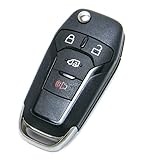 OEM Electronic 4-Button Remote Flip Key Fob Compatible with 2019-2023 Ford Transit (FCC ID: N5F-A08TAA, P/N: 164-R8236, 164-R8281)