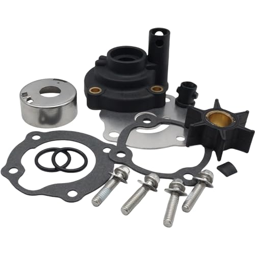 QuickMariner 395270 Outboard Water Pump Impeller Repair Kit Replacement Johnson Evinrude 18 20 25 28 HP 0395270 395271 Sierra 18-3383