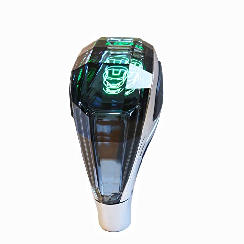 Crystal Shift knobs Touch Activated Ultra LED Light Illuminated Gear Knob,Fits for Most Cars NO Button Operated Shifter