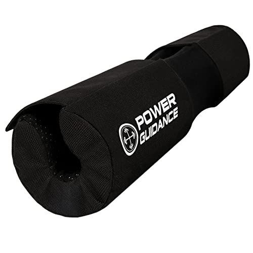 POWER GUIDANCE Barbell Squat Pad - Neck & Shoulder Protective Pad Anti-Skid Points for Squats, Lunges, Hip Thrusts, Weightlifting - Fit Standard and Olympic Bars