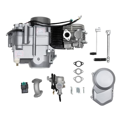 125cc 4 Stroke Engine Motor, For Honda Crf50 Crf70 Xr50 Xr70 Z50r Ct70 Mini Trail Motor Engine Carb Complete Kit 125cc Engine Small Engine Motor Motorcycle Dirt Pit Bike