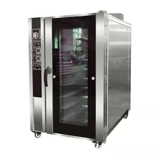 Convection Baking Equipment 10 Tray Hot-air Electric Bakery Oven with Steam Convection Baking Stainless Steel Automatic for Business Use