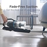 Eureka Lightweight Cordless Vacuum Cleaner, High Efficiency Powerful Motor LED Headlights, Convenient Stick and Handheld Vac, Black