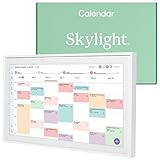 Skylight Calendar: 15-inch Wall Planner Digital Calendar & Chore Chart, Smart Touchscreen Interactive Display for Family Schedules – Wall Mount Included, Great for Organizing Your 2025 Calendar