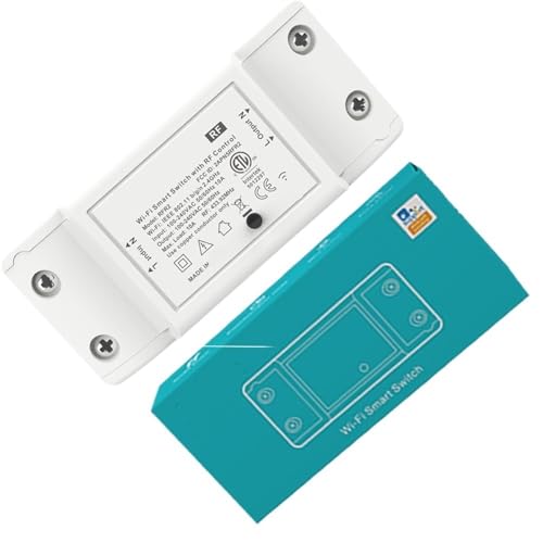Sonoff RF R2 WiFi Smart Switch RF 433Mhz Wireless Smart Home Remote Control DIY Switch Via Ewelink Work with Alexa Google Home