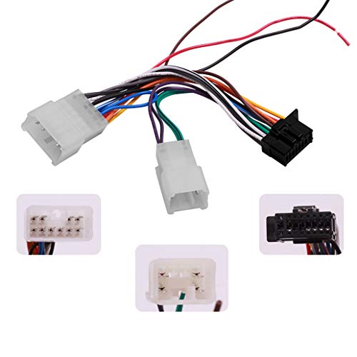 Pioneer Radio Wiring Harness Compatible With Toyota and Scion Models 1987-17 (Non-JBL), 2016-19 BRZs