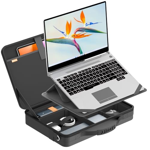 Smatree MobileBase Laptop Shoulder Case with Stand for 15.6-16 inch ASUS ROG Zephyrus G16/M16/G15 2025/2024, for ROG Strix G15, ROG Strix SCAR 15, for ROG Flow X16, for TUF Gaming A16/F15/A15 (A485S)