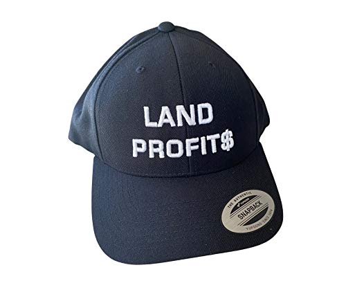 Land Profit Generator - Land Profits Hat Black