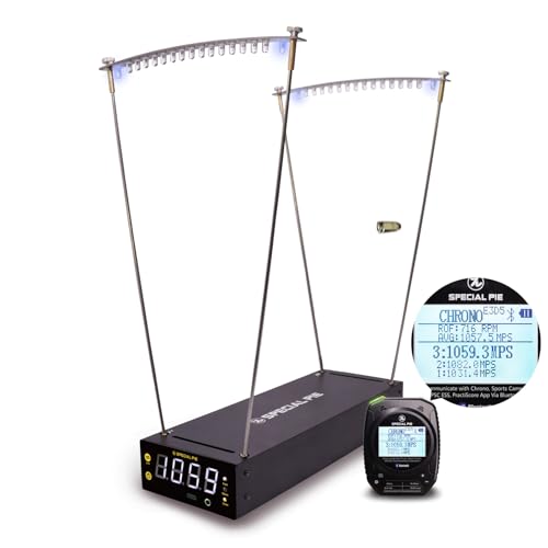 TACTIC STAR Chronograph for Rifle Shooting, Ballistic Chronograph, Shot Timer for Shooting Competition with FPS and MPS Readings