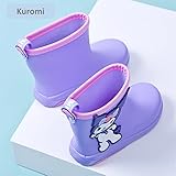 Everyday Delights Sanrio Kuromi Rain Boots for Girls Kids Children PVC - S Size