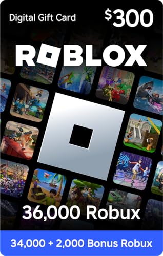 Roblox Digital Gift Card - 36,000 Robux [Includes Exclusive Virtual Item] [Digital Code]