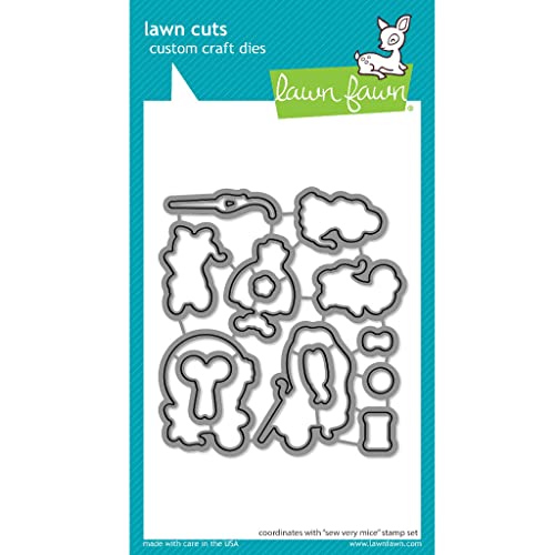 LAWN FAWN Sew Very Mice Lawn Cuts Custom Craft Die