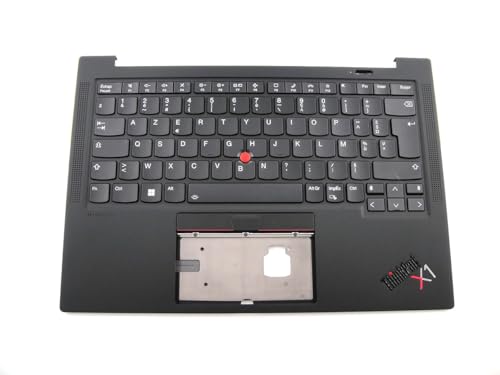 Bayjebu Parts for Lenovo ThinkPad X1 Carbon Gen 9 9th Palmrest Keyboard Bezel French Backlit 5M11C53275