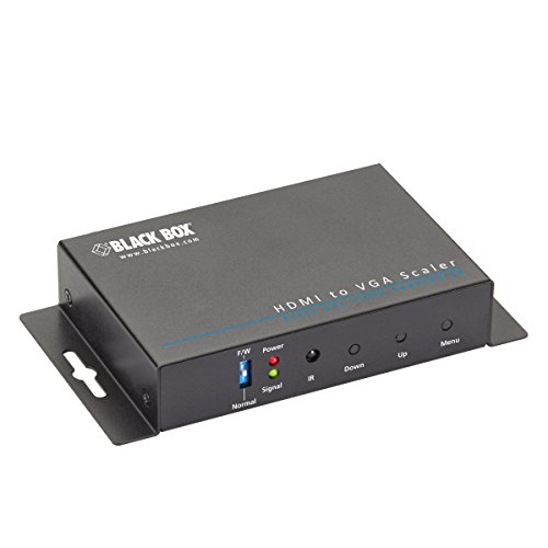 Black Box HDMI-to-VGA Scaler and Converter with Audio