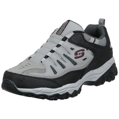 Skechers Sport Men's Afterburn M. Fit Wonted Loafer,gray/black,11 M US