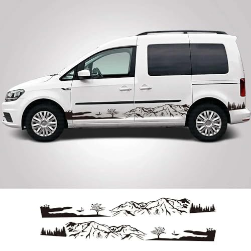 Car Stickers, for v=w Caddy MK1 MK2 MK3 MK4 4 3 2 Maxi Kombi Vinyl Decals Camper Van Graphics Auto Tuning Accessories