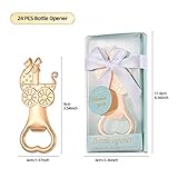 24 Pieces/Packs Blue Baby Carriage Shaped Bottle Openers，Girl or Boy Baby Shower Favors, Gifts or Decorations for Guests with Gift Boxes Party Return Souvenirs Giveaways Bulk