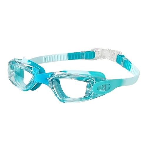 OOAYDYWO Silicone Swimming Goggles Waterproof Anti-fog Swimming Goggles Myopia Diving Goggles for Outdoor(Gray)