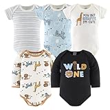 The Peanutshell Baby Layette Gift Set for Boys or Girls - 30 Piece New Born Unisex Gift Set, Baby Clothes & Newborn Essentials Must Haves - Newborn Clothes 0-3 Months - Safari