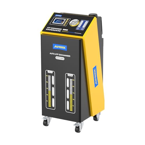 AUTOOL ATF Exchanger Full Automatic Automotive Gearbox Transmission Fluid Oil Exchange Flush Cleaning Machine, ATF Transmission Fluid Exchanger Machine，Transmission Service System ATF Exchanger