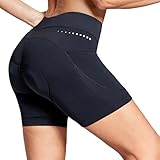 BALEAF 4D Padded Bike Shorts Women Cycling Underwear Gel Padding Pockets Black XL