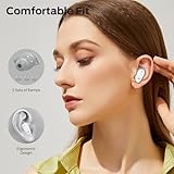 Monster N-Lite 206 Bluetooth Earbuds Wireless Earphones Bluetooth 5.4 in-Ear Earbuds Headphones Built-in Mic, Touch Control, IPX6 Waterproof, Comfortable Fit, Type-C Charging, 25H Playback, White