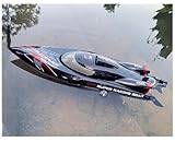 Ssccgym Remote Control Speed RC Brushless Boat WLtoys WL916 2.4G 55km/h Under Motor RC Submarine with LED ights for Hobbies Adults Boys Favor