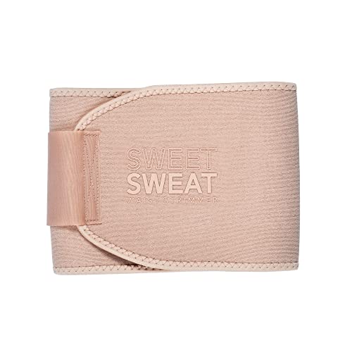 Sweet Sweat Toned Waist Trimmer for Women and Men | Premium Waist Trainer Belt to 'Tone' your Stomach Area (Stone, XX-Large)